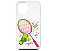 Retro Arcade Badminton Volante Carcasa para iPhone 12/12 Pro