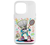Retro Arcade Badminton Volante Carcasa para iPhone 13 Pro