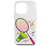 Retro Arcade Badminton Volante Carcasa para iPhone 13 Pro