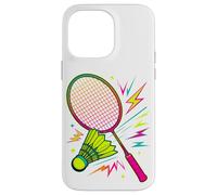 Retro Arcade Badminton Volante Carcasa para iPhone 14 Pro MAX