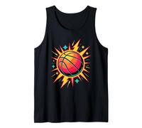 Retro Arcade Basketball Canasta Aro Jugador Camiseta sin Mangas