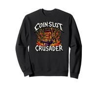 Retro Arcade Gamer Coinslot Crusader Sudadera