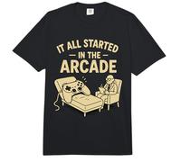 Retro Arcade Gamer Humor Nostálgico Video Juego Terapia Broma Comfort Colors Adult Heavyweight T-Shirt