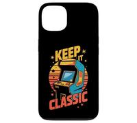 Retro Arcade Vibes - Keep It Classic 80s Gamer Style Carcasa para iPhone 13