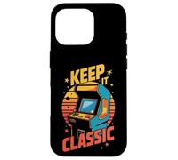 Retro Arcade Vibes - Keep It Classic 80s Gamer Style Carcasa para iPhone 16 Pro