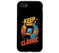 Retro Arcade Vibes - Keep It Classic 80s Gamer Style Carcasa para iPhone SE (2020) / 7 / 8