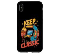 Retro Arcade Vibes - Keep It Classic 80s Gamer Style Carcasa para iPhone XS Max