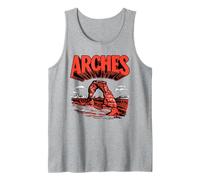 Retro Arches National Park Vintage Style Delicate Arch Camiseta sin Mangas