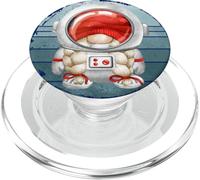 Retro Astronaut GNOME Graphic For Women & Kids Vintage Space PopSockets PopGrip para MagSafe