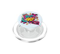 Retro Back to 90s Nostalgia Roller Skate Boombox Gafas de Sol PopSockets PopGrip para MagSafe