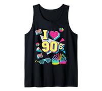 Retro Back To 90's Novelty Graphic T-Shirts & Cool Designs Camiseta sin Mangas