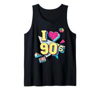 Retro Back To 90's Novelty Graphic T-Shirts & Cool Designs Camiseta sin Mangas
