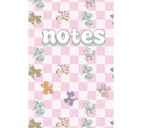 Retro Balloon Dog Notebook: Cute Pink Checkered Journal for Girls, Teens, and Fun-Loving Adults | 6" x 9" | 110 Lined Pages: Y2K Aesthetics | Bring Back the Retro Vibes