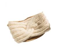 Retro Band Autumn Winter Twist Headwear Wide-brimmed Weave Headdress Women's Hair Accessories Bow Knitted Hairband Turbans(Color 6)