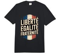 Retro Bandera Francia Libertad Igualdad Fraternidad Patriótico Meme Comfort Colors Adult Heavyweight T-Shirt