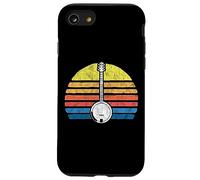 Retro Banjo Sun - Eighties Style Bluegrass Pickers Graphic Carcasa para iPhone SE (2020) / 7/8
