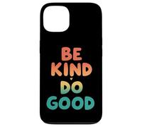 Retro Be Kind Do Good Positive Vibes Carcasa para iPhone 13