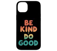 Retro Be Kind Do Good Positive Vibes Carcasa para iPhone 14 Plus