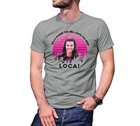 Retro Bella Where The Hell Have You Been Loca Camiseta De Hombre Gris Size S