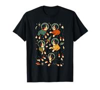 Retro Bernese Mountain Dog Astronauta Space Dogs Camiseta