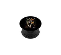 Retro Bernese Mountain Dog Astronauta Space Dogs PopSockets PopGrip Adhesivo