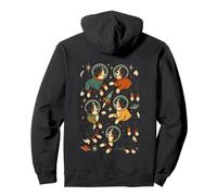 Retro Bernese Mountain Dog Astronauta Space Dogs Sudadera con Capucha