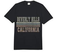 Retro Beverly Hills California Comfort Colors Adult Heavyweight T-Shirt