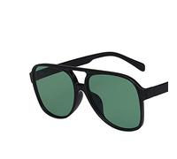 Retro Big Frame Street Shot Gafas de sol para hombres y mujeres Vacaciones al aire libre (Color: B, Tamaño: 1)