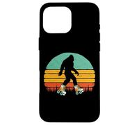Retro Bigfoot Roller Skating Sasquatch 80s Skater Graphic Carcasa para iPhone 16 Pro MAX