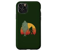 Retro Bigfoot Silhouette & Sequoia Believe! Carcasa para iPhone 11 Pro