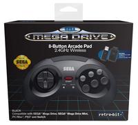 Retro-Bit Official SEGA Mega Drive 8-Button 2.4Ghz Wirele (Not Machine Spacific)