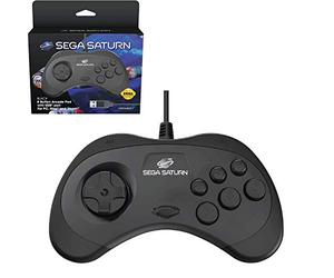 Retro-Bit Official SEGA Saturn USB Control Pad [Importación inglesa]