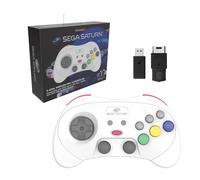 Retro-Bit SEGA Saturn® 2.4GHz Wireless Pro Controller for Sega Saturn, Sega Mega