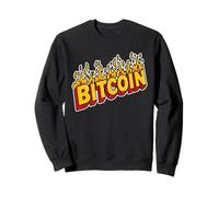 Retro Bitcoin Crypto Digital Coin Dinero Moneda Futuro Sudadera