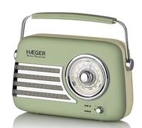 HAEGER RADIO PORTATIL VINTAGE FM 5.1 BLUETHOOTH RETRO