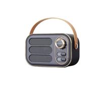 Retro Bluetooth-compatible 5.0 Speaker with Handle Typc C Rechargeable Vintage Wireless Speaker Home Music Player Accessories