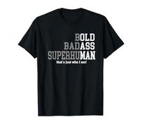 Retro Bold Ba-DASS Eso Es Quien Soy Viejo Culo Hombre Papá Vida Camiseta