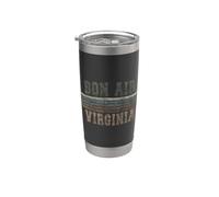 Retro Bon Air Virginia Vaso térmico de acero inoxidable de doble pared
