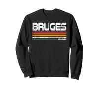 Retro Brujas Bélgica Ciudad Orgullo Brujas Vintage Sudadera