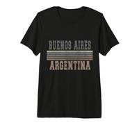 Retro Buenos Aires Argentina Camiseta Premium