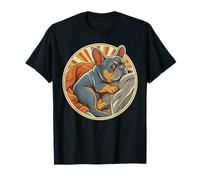 Retro Bulldog Francés Perro Mamá Perro Papá Divertido Frenchie Camiseta