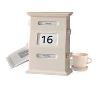 Retro Calendar Blocks, Desk Date Display, Desktop Decor Calendar, Office Desk Decorations, Decorative Date Blocks for Office Desks and Living Room Tables to Enhance Your Home Decor
