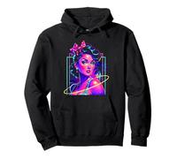Retro Caliente Pinup Chica Pop Art 50s Punk Vaporwave Estética Sudadera con Capucha