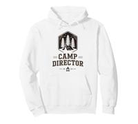 Retro Camp Director Director de Camping Vibes Consejero de Personal Sudadera con Capucha