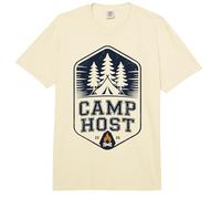 Retro Camp Host Abuela Viaje Director Vibes Personal Besties Comfort Colors Adult Heavyweight T-Shirt