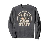 Retro Camp Staff Host Team Director Adventure Crew Recuerdo Sudadera