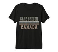 Retro Cape Breton Canadá Camiseta Premium