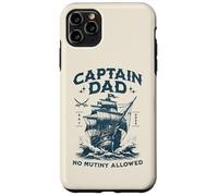 Retro Capitán Papá Barco Viejo, No Motín Permitido Humor Ambiente Carcasa para iPhone 11 Pro MAX