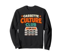 Retro Casete Mix Tape Lo-Fi Analógico Música Nostalgia Sudadera