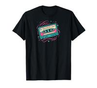 Retro Cassette Tape Rewind & Chill 80s 90s Music Camiseta